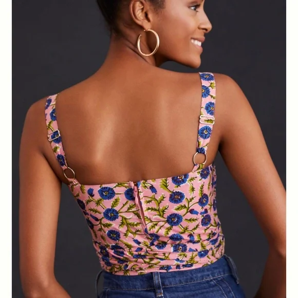 Eddy Cross Front Bustier top - Picture 3 of 5